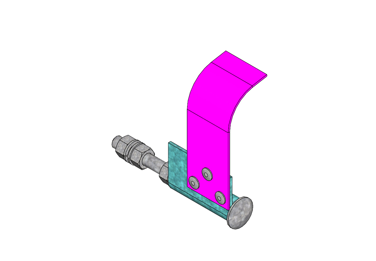 Chain tensioner 75er links for LBV - 500